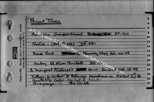 FR BROWNES INDEX